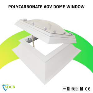 Opening Access Hatch / AOV Flat Roof Dome Rooflight Window